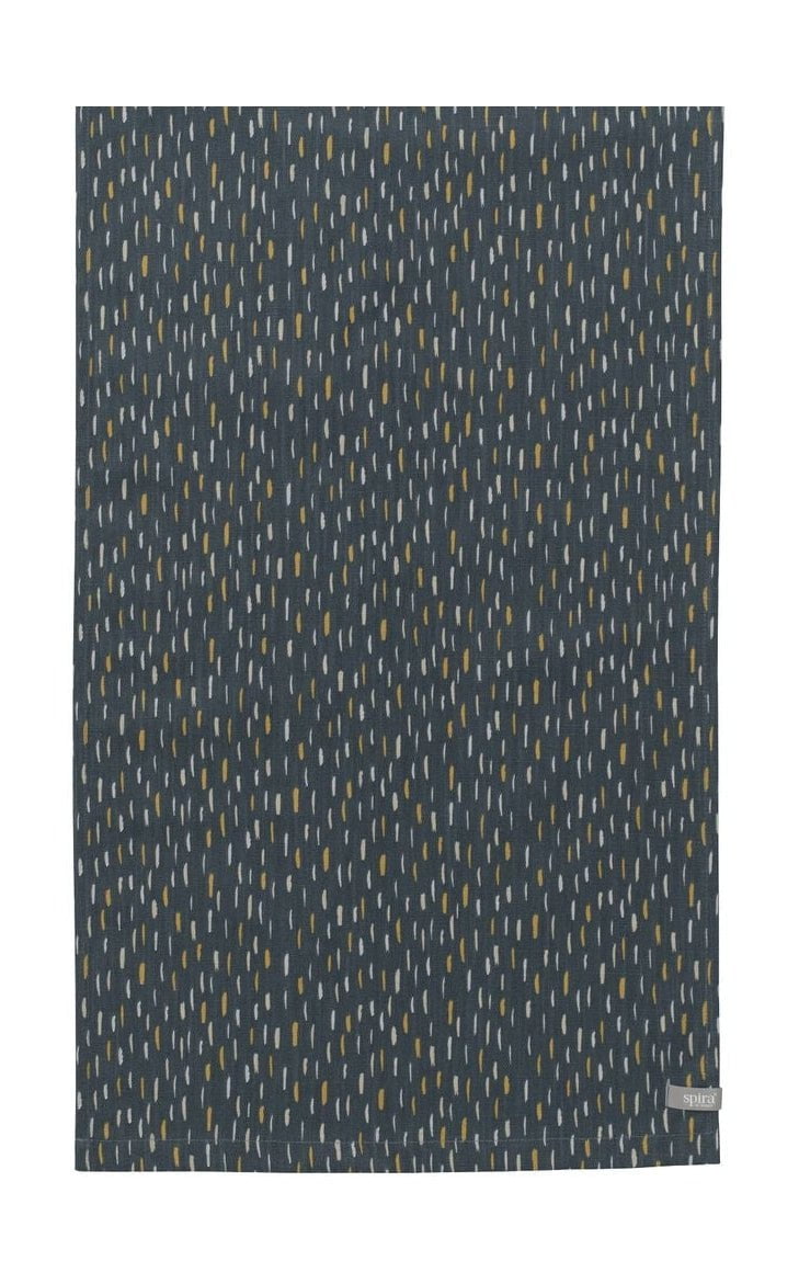 Spira Art Table Runner, Blue