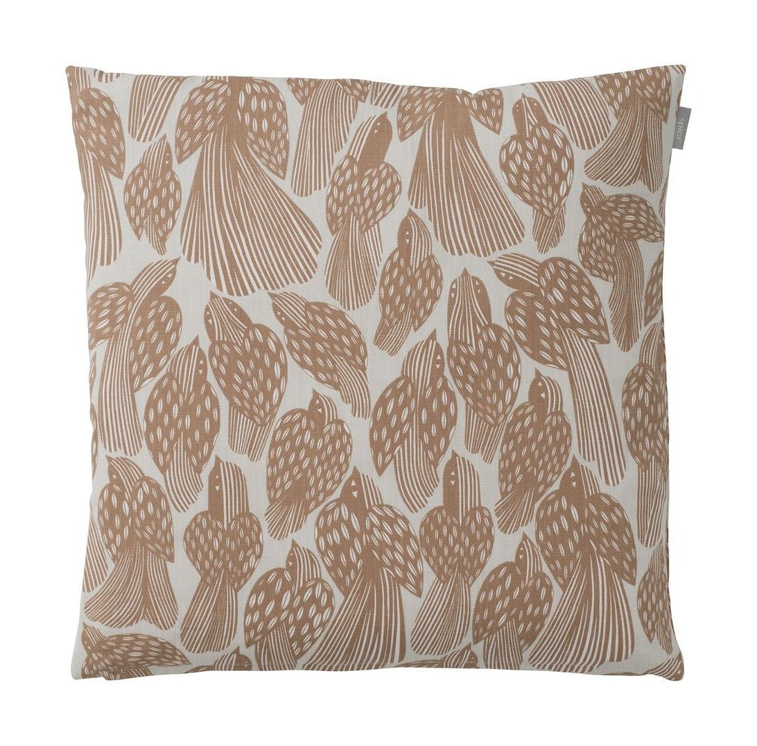 Spira Birds Pillow Cover, Rust