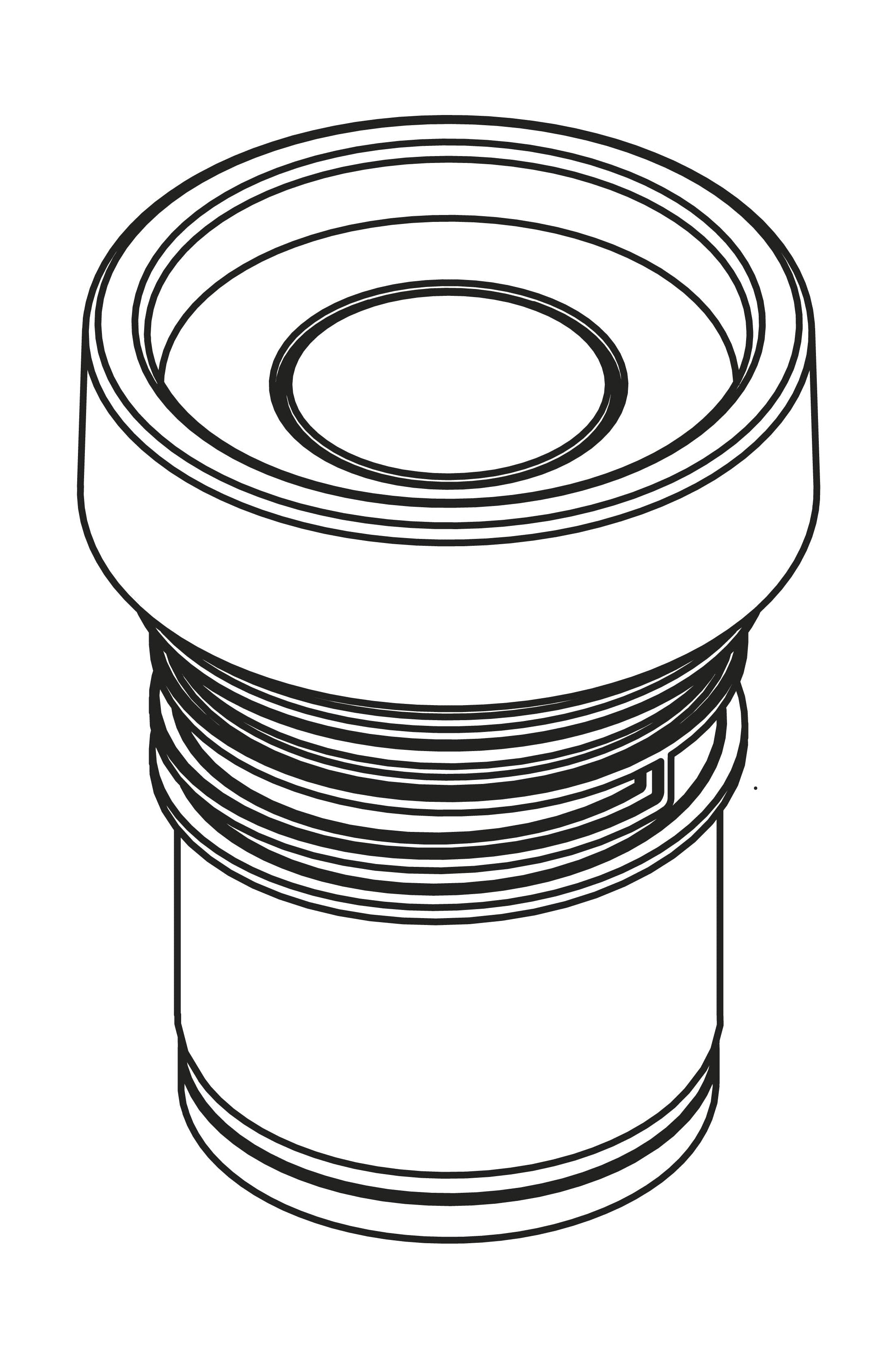 Stelton Emma Lid za x 200 1 Ø 4,3 cm, szary