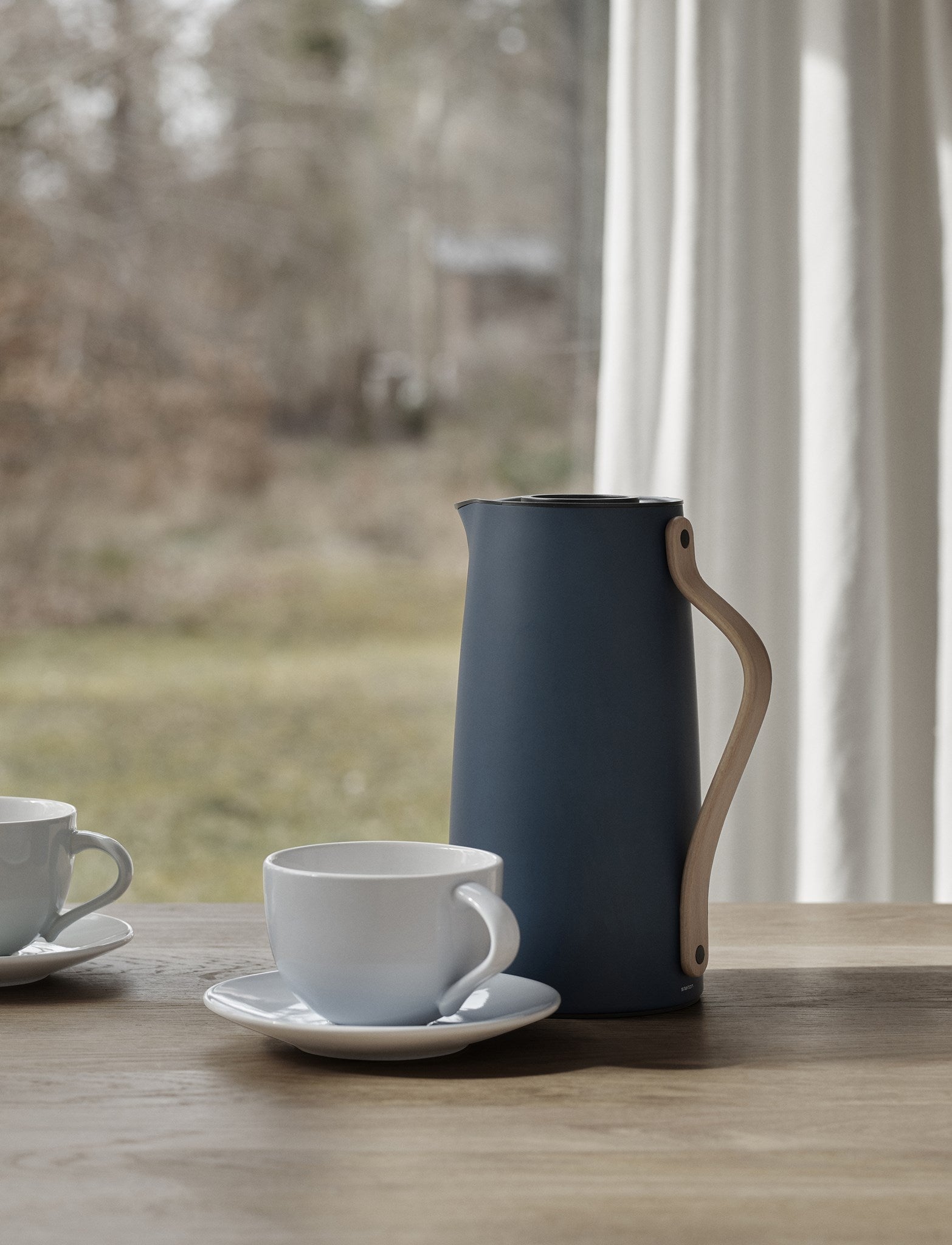 Stelton Emma Vacuum Dig Coffee 1,2 L, Dunkeblau