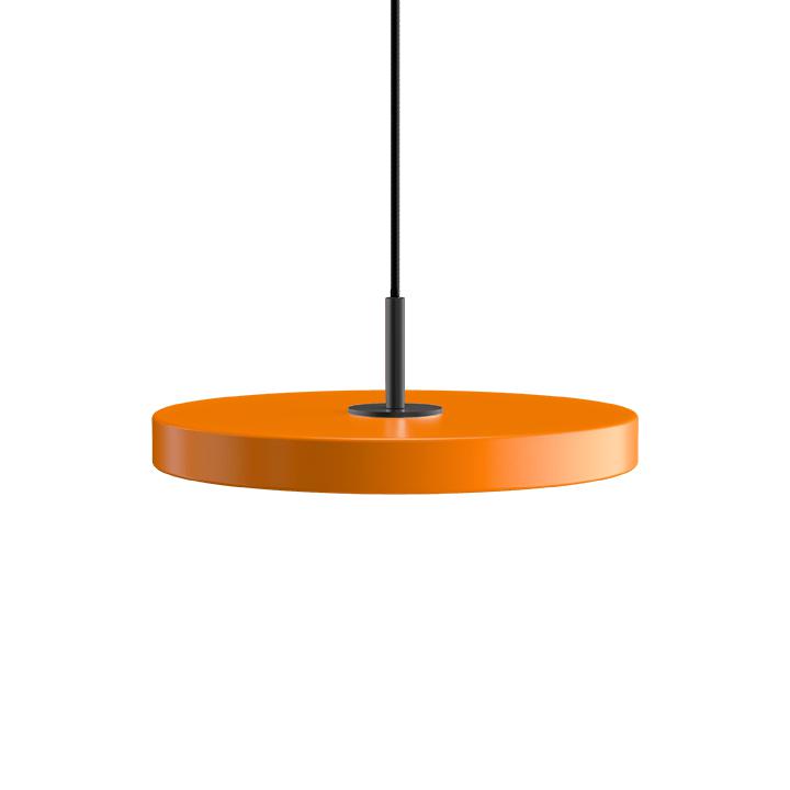 Mini LED wisiorka LED, Black Metal/Nuance Orange