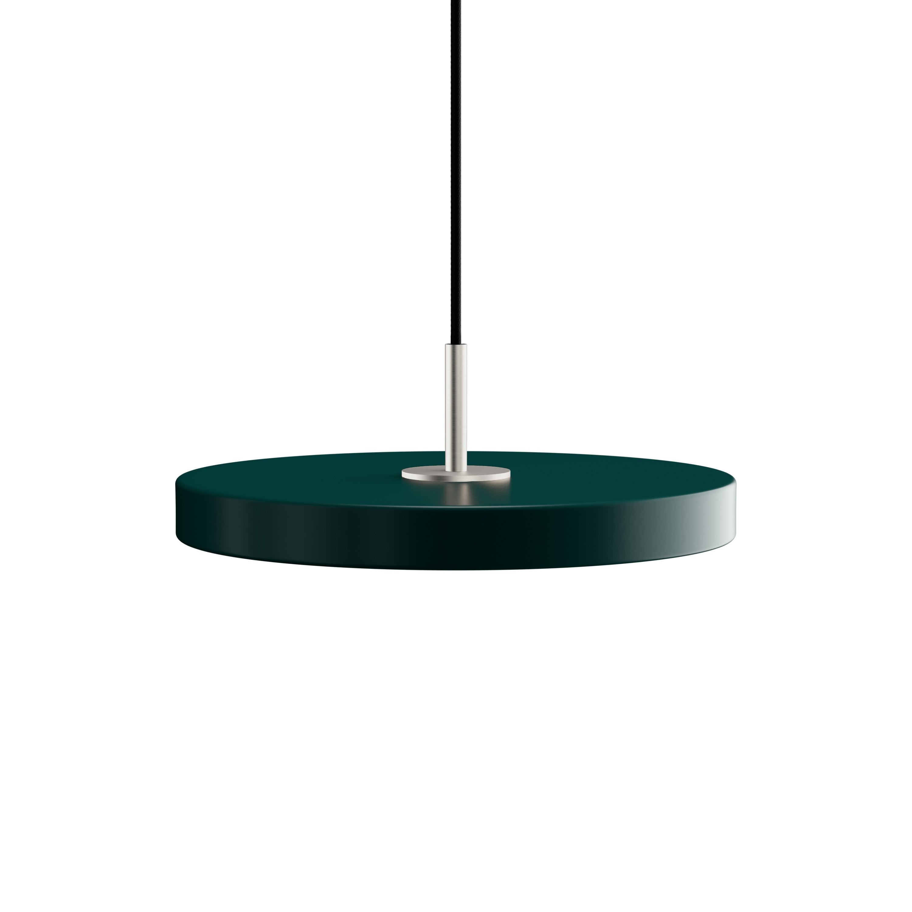 Umage Asteria Mini Led Pendant, Steel/Forest Green