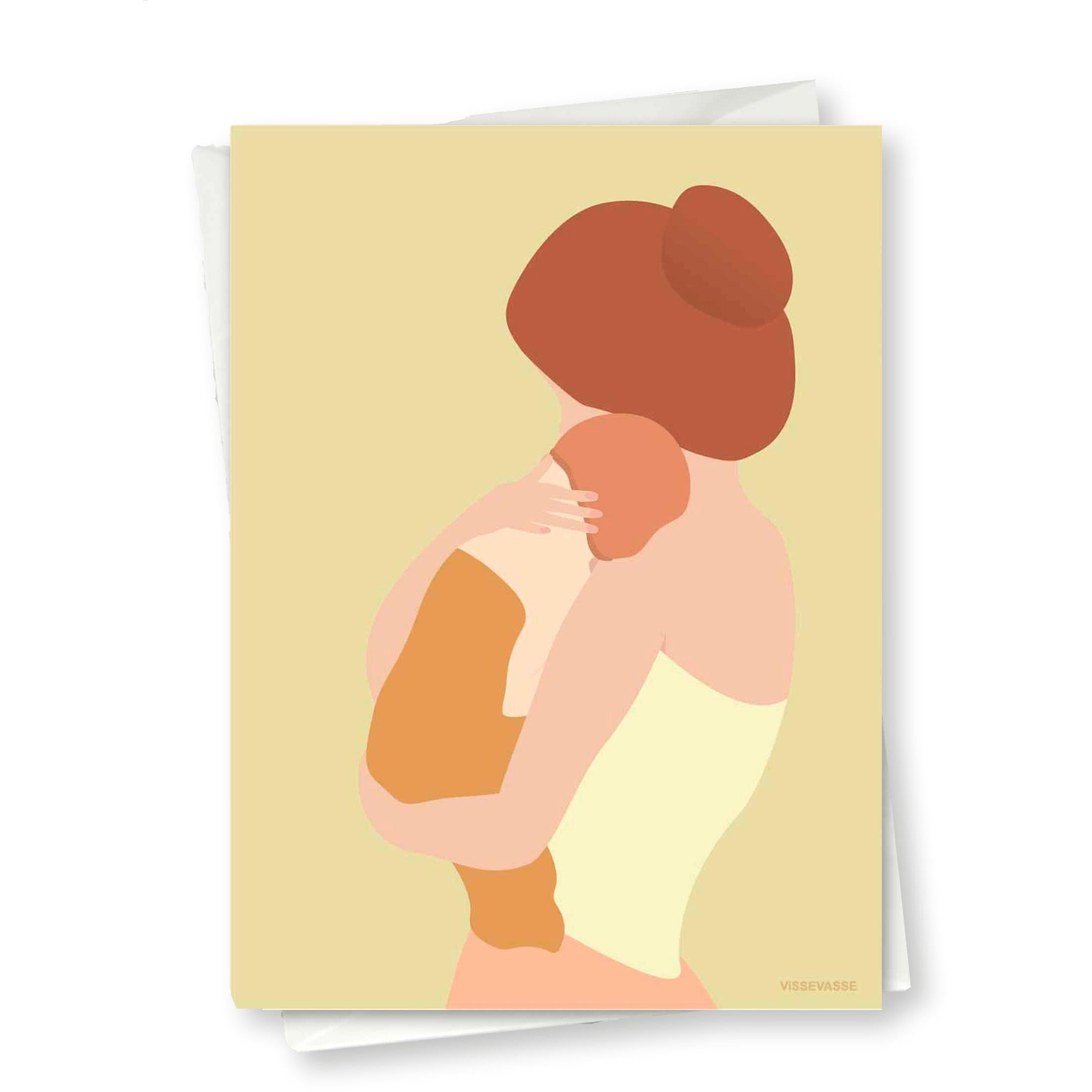 Vissevasse Motherhood Carding, 10x15 cm
