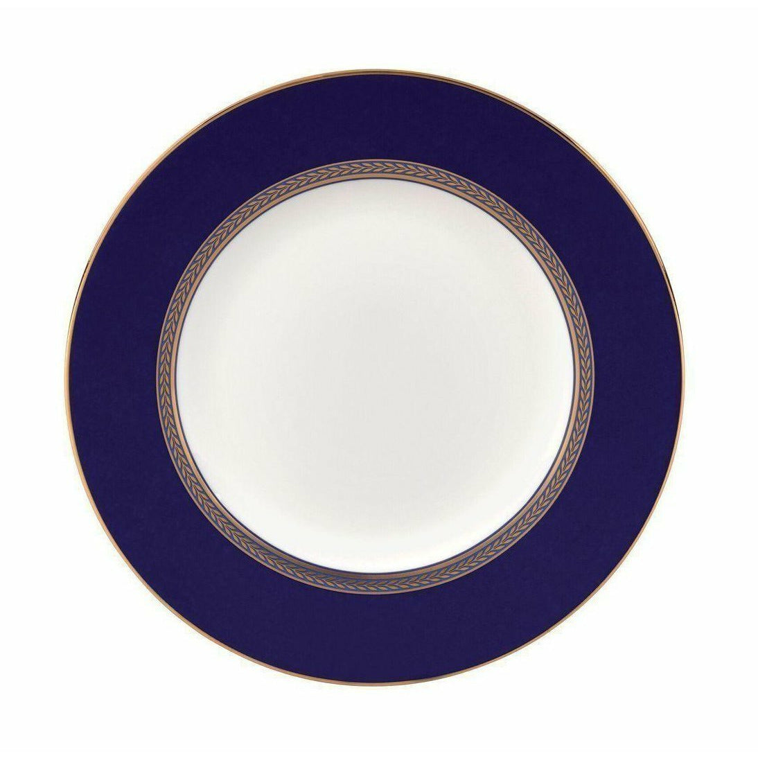 Wedgwood Renaissance Gold Plate 18 cm, biały/niebieski