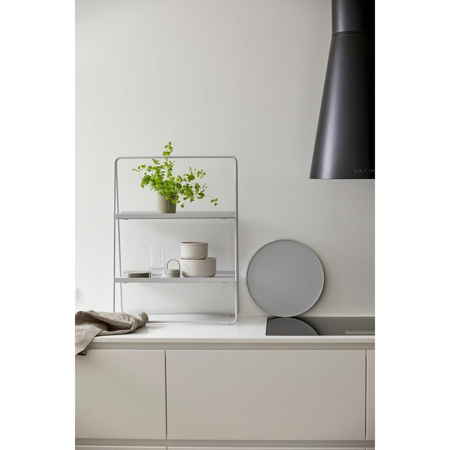 Zone Denmark A Table Shelf 53 X29 Cm, Light Grey