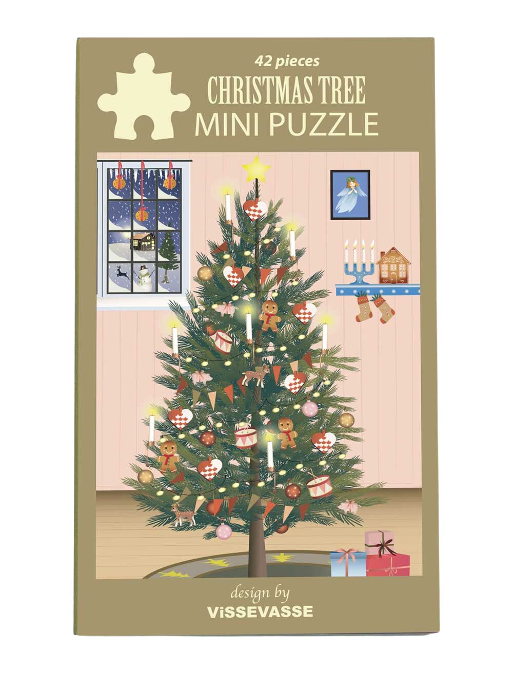 Vissevasse choinka mini puzzle