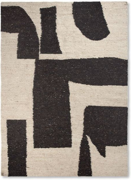 Ferm Living Piece Rug 200 X 300 Cm, Off White/Kawa