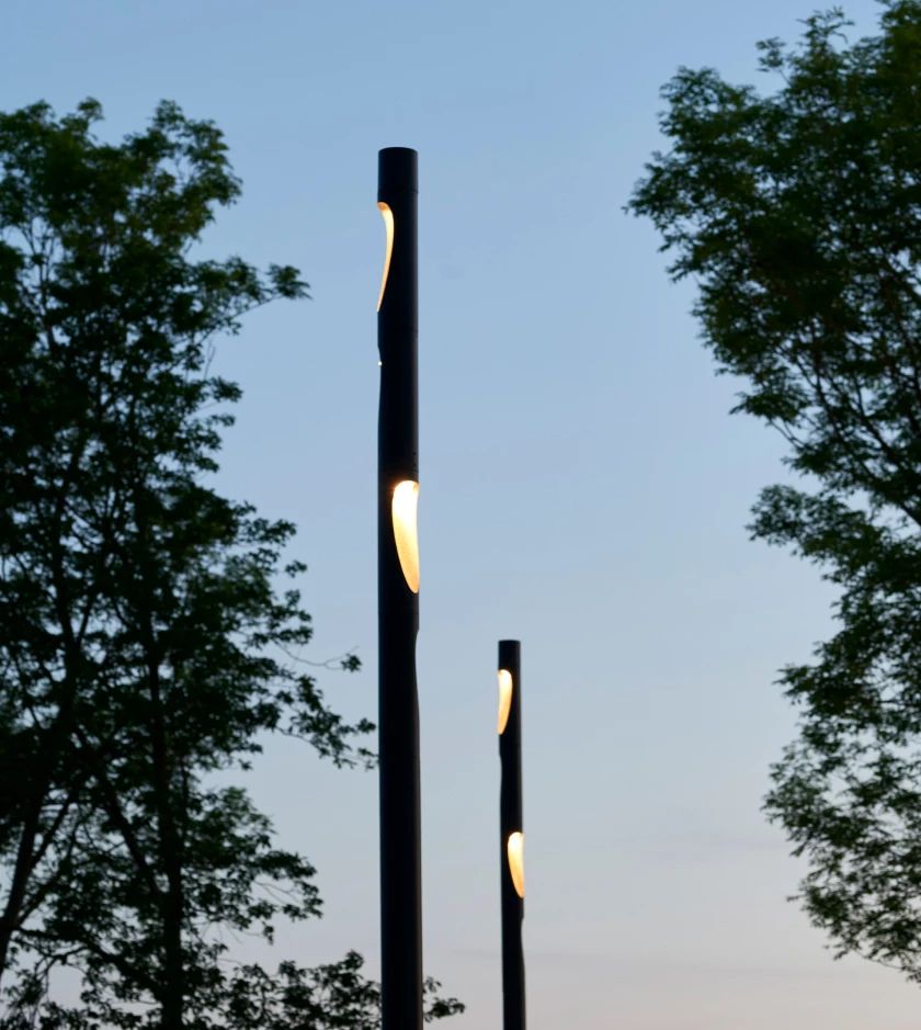 Louis Poulsen Flindt Plaza Lamp 2577 Lumens Dali, Corten