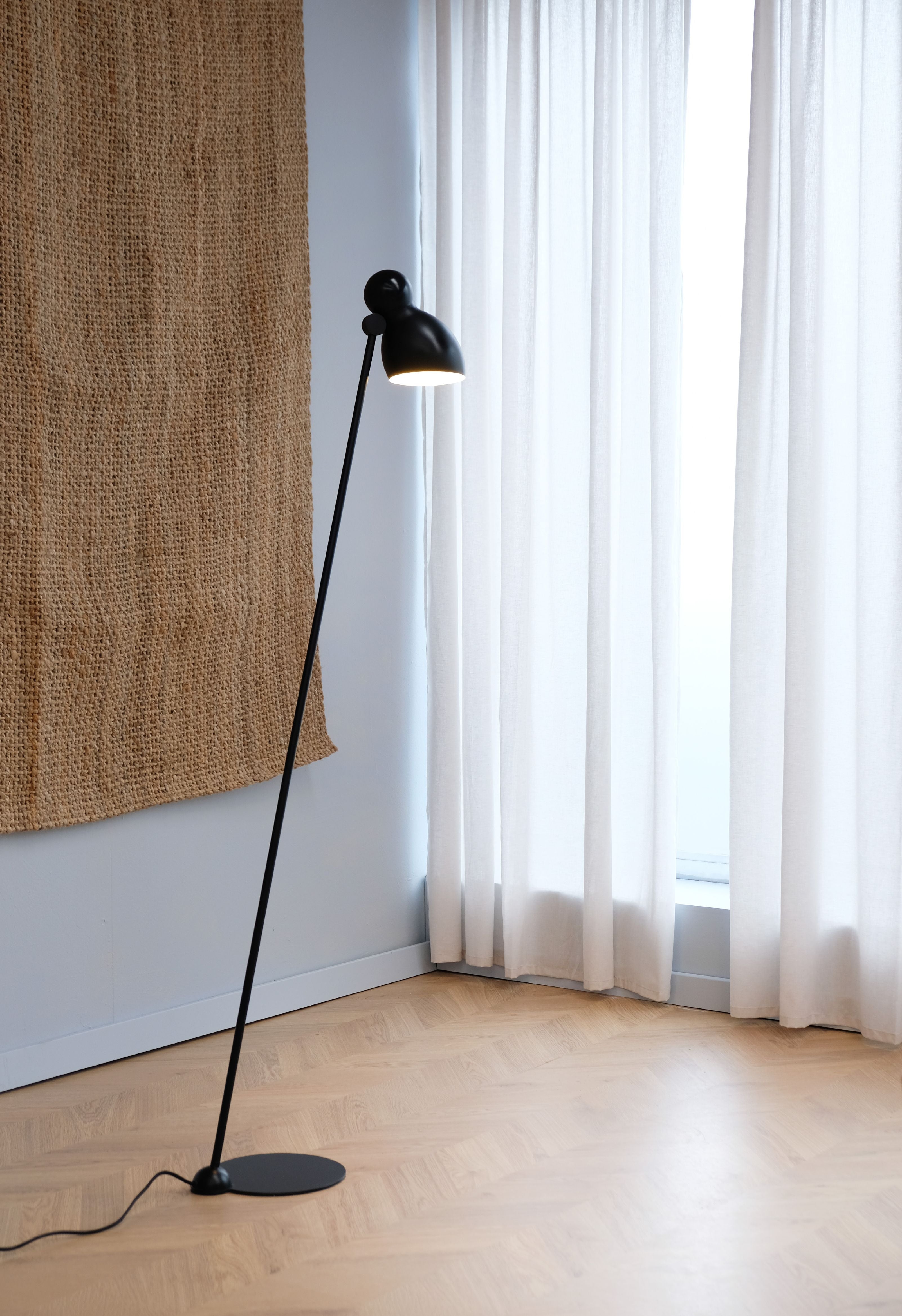 Dyberg Larsen Ludo Floor Lamp, Black