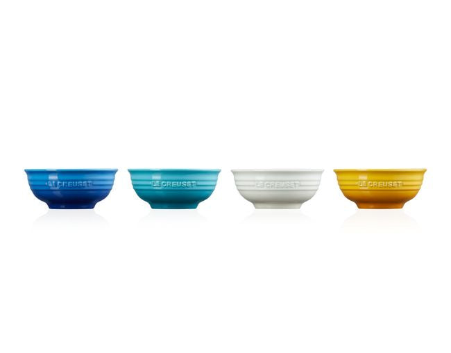 Le Creuset Rivieira Collection Set With 4 Mini Bowls