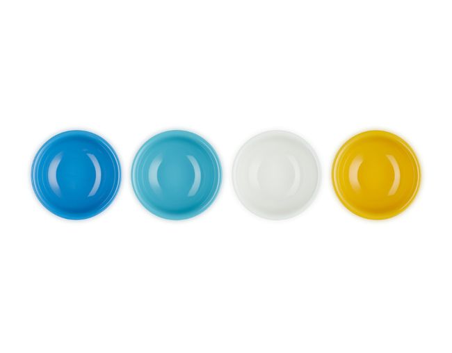 Le Creuset Rivieira Collection Set With 4 Mini Bowls