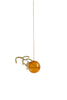 Studio About Hanging Flower Bubble Vase Small, Amber