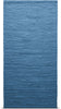 Rug Solid Cotton Rug 65 X 135 Cm, Pacific