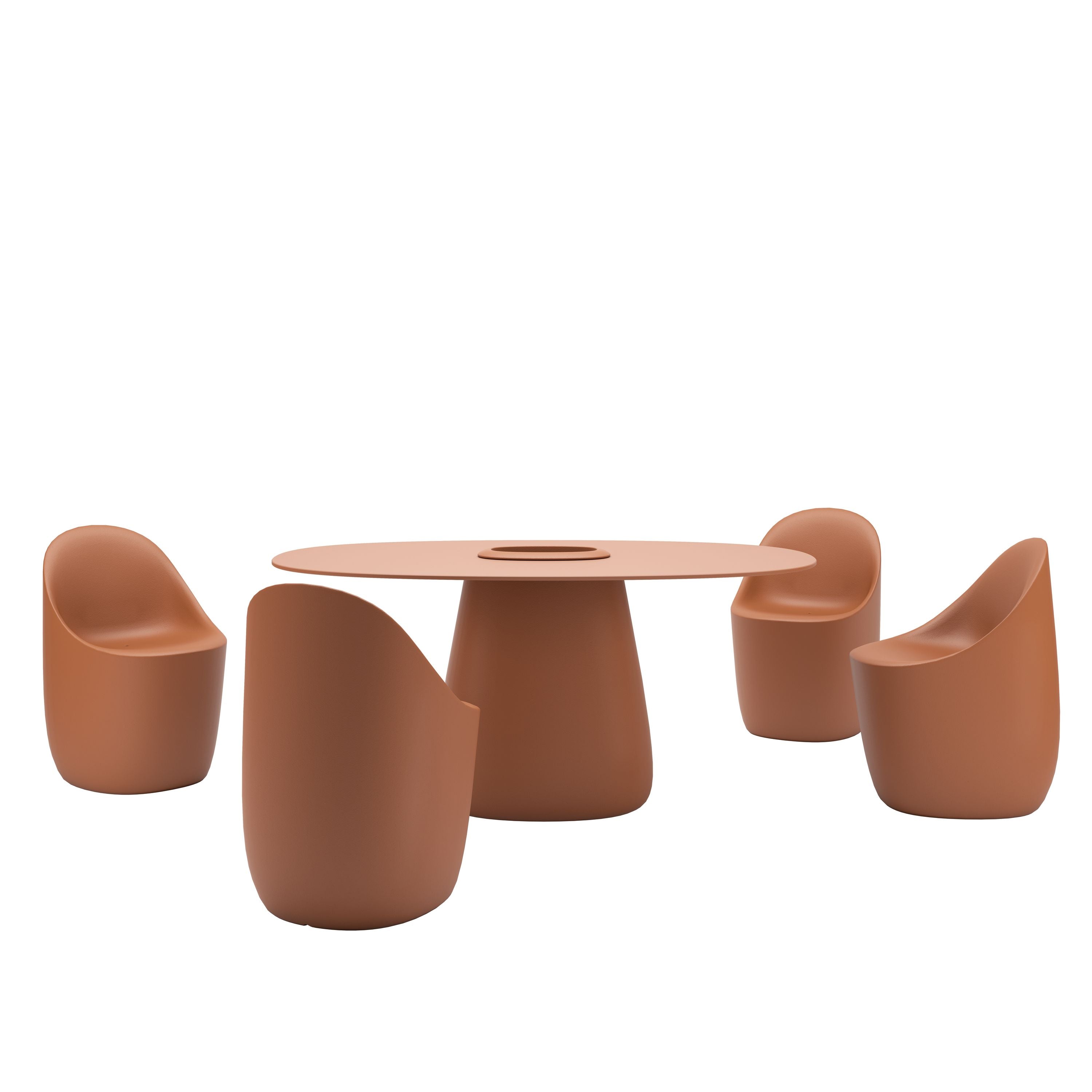 QEEBOO COBBLE FAIN, TERRACOTTA