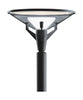  Kipp Post Class Ii 3104 Lumens ø7.6 Cm Pole Graphite Grey